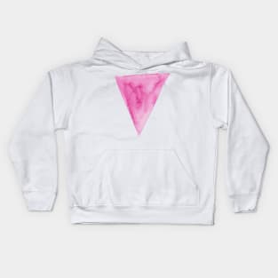 Gay Pride - Pink Triangle Kids Hoodie